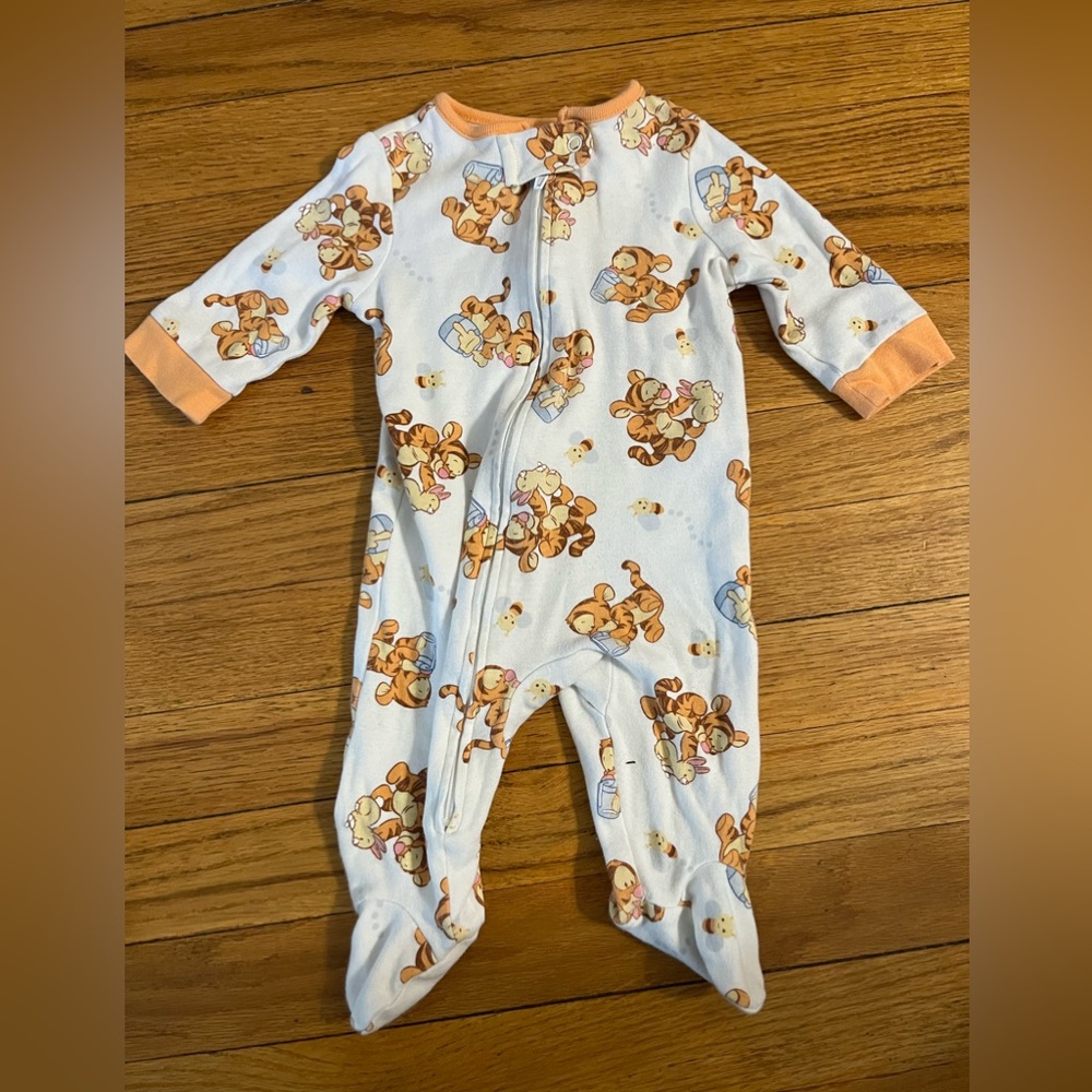 Disney Winnie the Pooh - Tigger - Sleeper Pajamas 3M